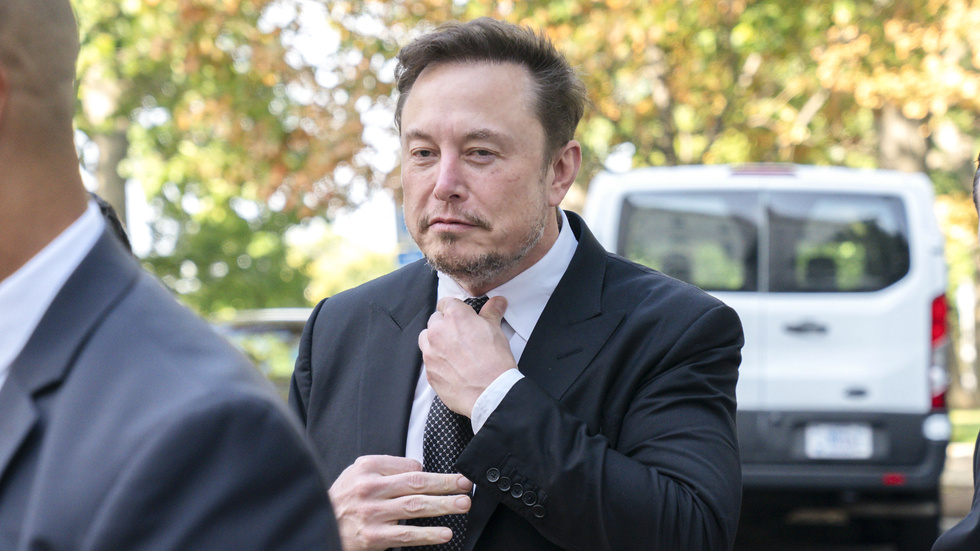 Elon Musk äger X, tidigare Twitter. Arkivbild.
