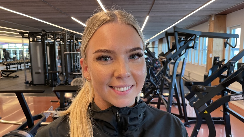 Minette Hammarberg tränar nästan två gånger per dag.