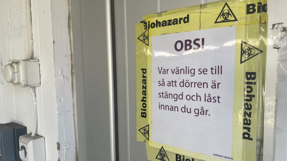 Nytt bårhus på Lasarettet i Enköping väntas bli klart i år. 