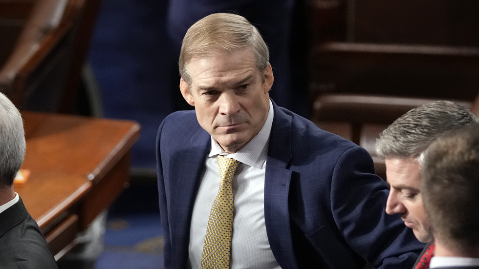 Republikanen Jim Jordan väntar på resultat i omröstning om talman i representanthuset.