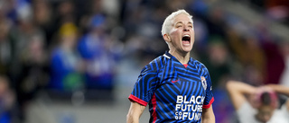 Megan Rapinoe kan avsluta med en titel