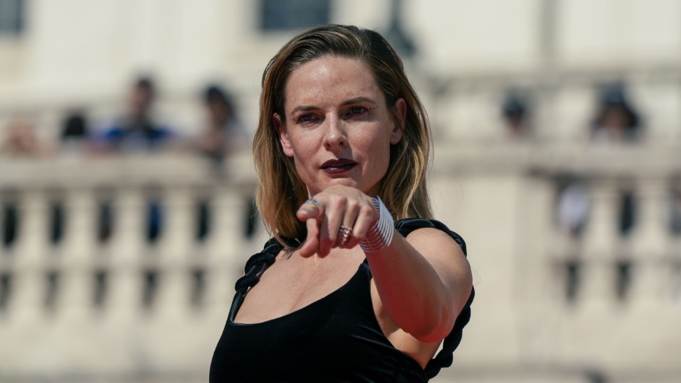 Rebecca Ferguson har tidigare gjort "Mission: impossible"-filmerna "Rouge nation" (2015) och "Fallout" (2018). Arkivbild.