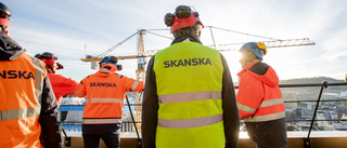 Kursras för Skanska