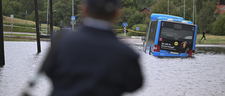 Varningar kvar för översvämningar kring Gävle