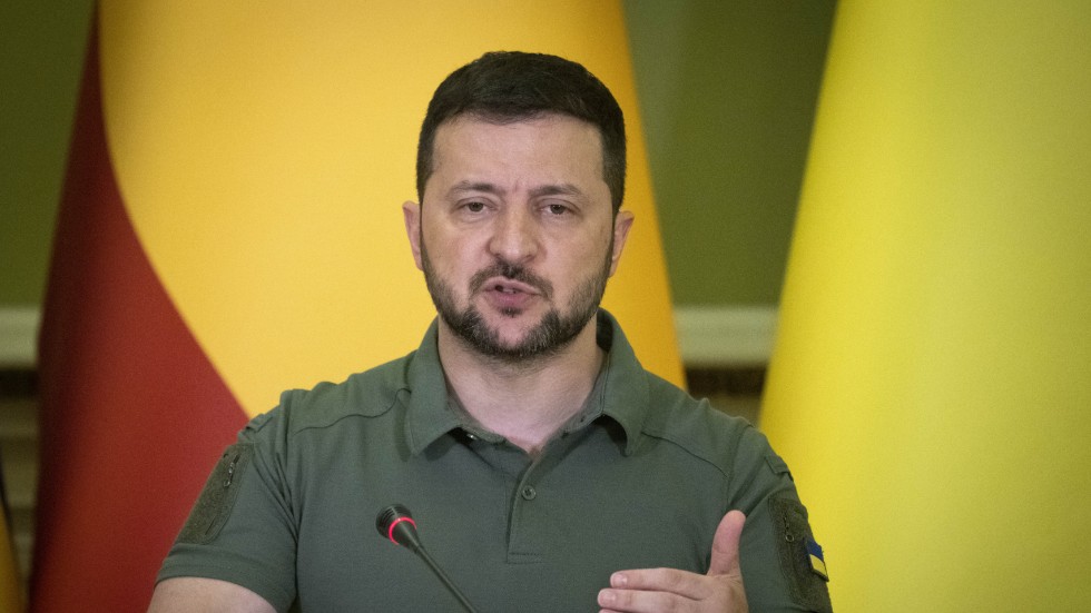 Ukrainas president Volodymyr Zelenskyj.