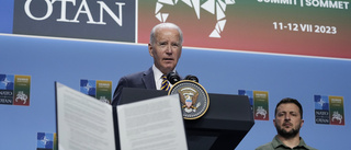 Biden: "Ukrainas framtid ligger i Nato"