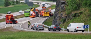 Flera fordon inblandade i trafikolycka på E4