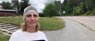 Anneli föll huvudstupa med elsparkcykeln: "Glad att jag lever"