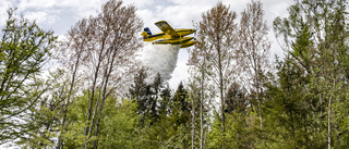 Large forest fire rages south of Malå