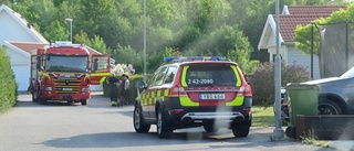 Larm om brand i Linghem var rök utan  eld