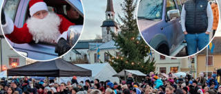 Tomten åkte A-traktor till välbesökta julmarknaden i Mariefred – William, 17: "Vi är inte dåliga människor"