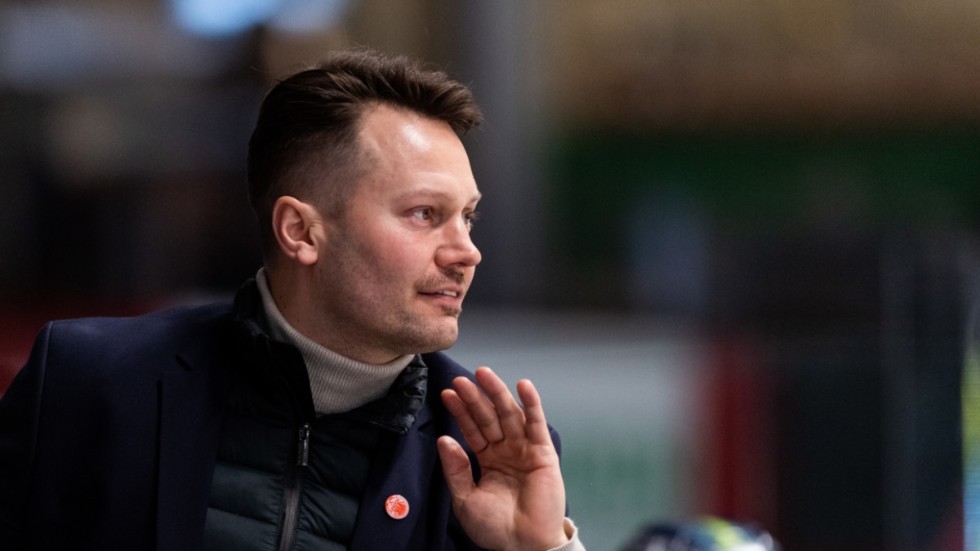VIK-tränaren Martin Gudmundsson.