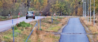 Hur länge dröjer nya cykelvägen till Norsjövallen?