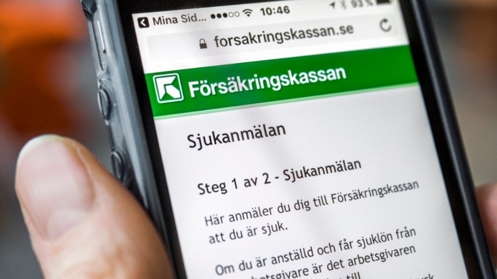 Drygt 13 procent av alla medarbetare var korttidssjukskrivna vid något tillfälle i september. Arkivbild.