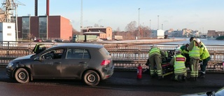 Trafikolycka på Hamnbron