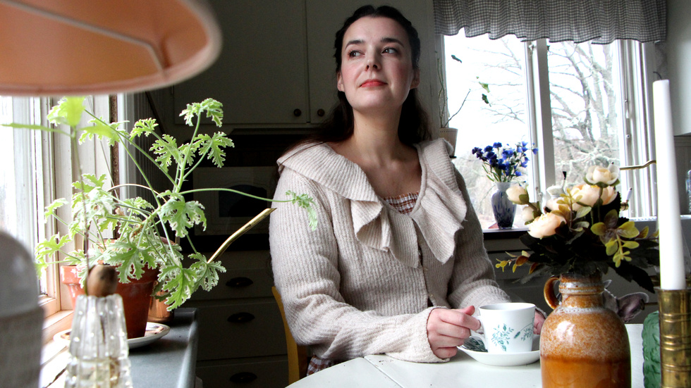 Olivia Belwit fick utöka sin sökradie när hon ville flytta till hus. För strax över en halvmiljon blev villan vid kommungränsen 
mellan Västervik och Valdemarsvik starten på hennes dröm.