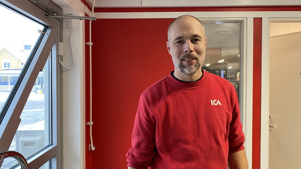 Ica-handlare Mattias Hultman ser fram emot att få en större butik.