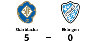 Ekängen utklassat av Skärblacka borta – med 0-5