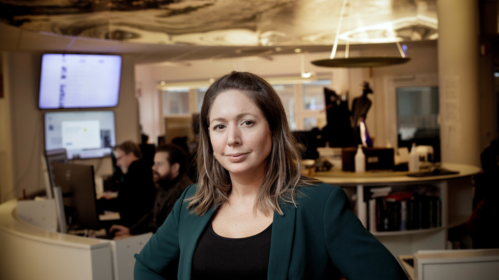 Jennifer Mayer, tidigare reporter på MVT, jobbar numera i Örebro och var en av de första på plats på Risbergska.