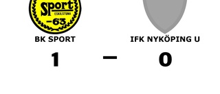 Felix Eriksson matchhjälte för BK Sport mot IFK Nyköping U