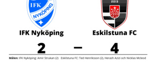 Eskilstuna FC upp i serieledning efter seger i toppmötet