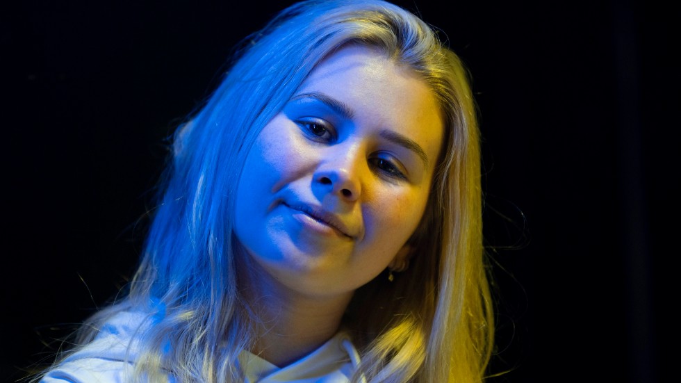 Lisa Ajax inför veckans "Let's dance".