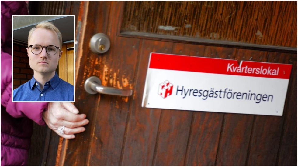 Henrik Sandström, förhandlare på Hyresgästföreningen Region Norrland.