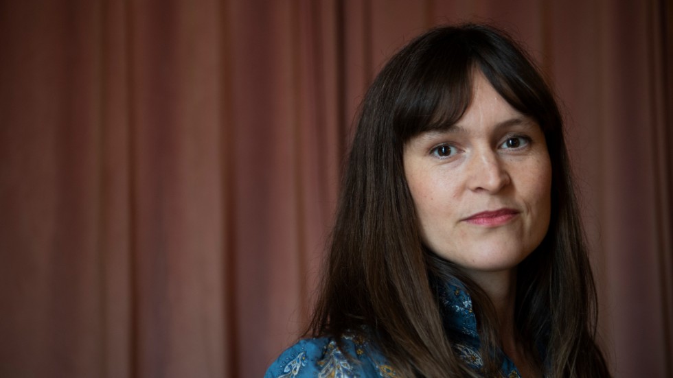 Författaren Elin Cullhed tilldelades Augustpriset för sin roman "Eufori". Arkivbild.