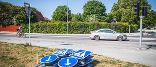 Förslag: Köp begagnat eller mobilt trafikljus     