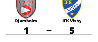 IFK Visby vinnare mot Djursholm i P 17 division 1 Region 5 Grupp 1