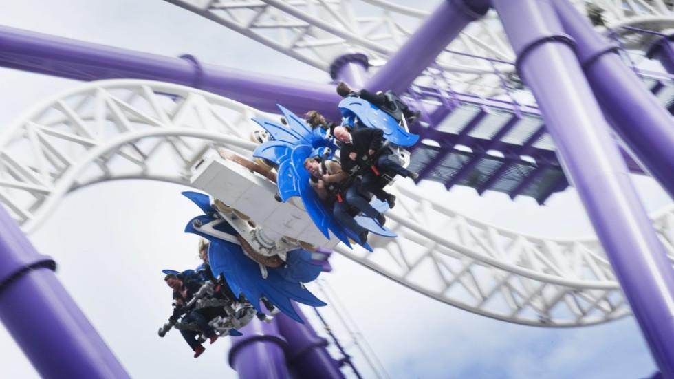 Åkattraktionen Insane på Gröna Lund.