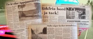 13 juli 1994: Appojaure, vägsalt och rökfria bord