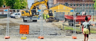 Här förvandlas centrala gatan till skolgård