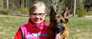 12-åriga Saga får hundstipendium