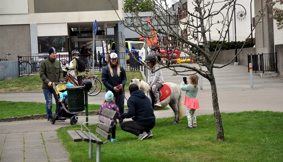 Det var som vanligt mycket med folk och aktiviteter under Johannelundsdagen. Foto: Tommy Pettersson