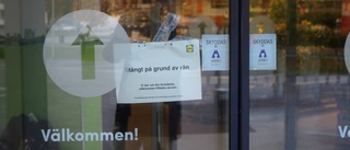 En häktad för rånet mot Lidl