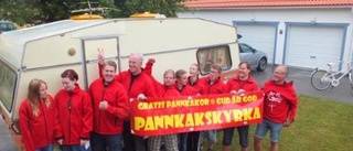 Bjuder på himmel och pannkaka