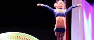 Uppsalapar tog sjundeplats i cheerleading-VM