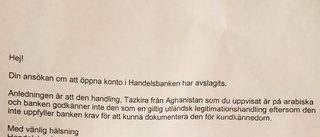 Bankerna godkänner inte id-handling