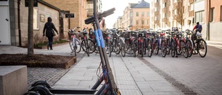 Elsparkcyklar stjäls i stor utsträckning