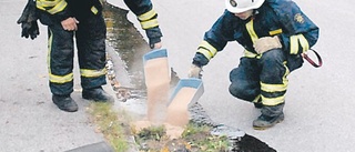 300 liter klister på gatan