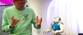 Roboten Ariel gjorde succé i Almedalen