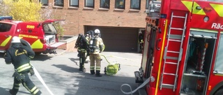 BLÅLJUS: BRANDEN I STADSHUSET