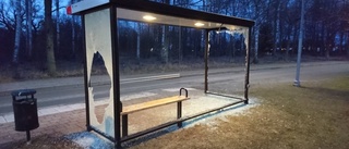 Busskurer vandaliseras igen