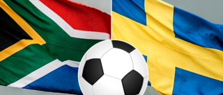 Här kan du se VM-matchen: Sverige - Sydafrika imorgon