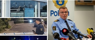 Polisen om grova brotten: "Mycket talar för att de hänger ihop"