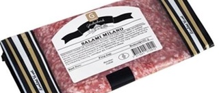 Matvarujätten återkallar salami efter rikslarm