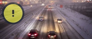 Varningen inför morgonen: Ny snösmocka på väg