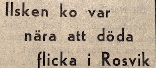 Ur PT:s arkiv: Ko gick till anfall