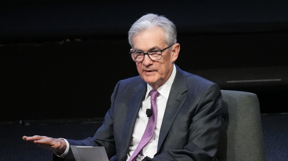 Investerarna räknar ned till centralbankschefen Jerome Powells räntebesked på onsdagen. Arkivbild.
